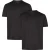 Phil & Co Heren ondershirt katoen t-shirt ronde hals 2-pack