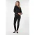 EsQualo Trousers Colored Denim Black