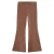 WE Fashion fluwelen flared broek – lichtbruin