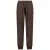 Airforce joggingbroek met logo – donkerbruin