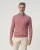 Campbell | Heren | Trui V-hals Wild Ginger Dark Red Melange