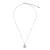 Orphelia ‘Amalia’ Dames 925 Sterling Zilveren Ketting met Hanger – Roze ZH-7442