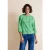 Street One Dames Ruiten shirt met 3/4-mouwen in Groen