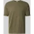 drykorn T-shirt met mouwomslag en ronde hals