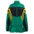 ADIDAS ORIGINALS Tussenjas ‘Santiago’  donkergeel / donkergroen / zwart