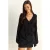 Rimpel V-hals Gestreepte Blouse