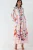 Floral Print Maxi A-lijn Jurk