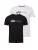ALPHA INDUSTRIES Shirt  zwart / wit