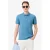 Lacoste slim polo blauw