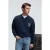 Sweatshirt met mandarijnkraag en print