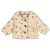 Feetje corduroy winterjas Lucky Bloombird – beige/groen/beige
