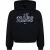 Nike Boxy-hoodie van fleece van de Girls Sportswear Club (Zwart)