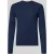 MCNEAL Slim fit gebreide pullover van pure wol met labelstitching
