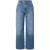 TRENDYOLMİLLA Dames Blauw Effen Wijde pijp Normale taille Jeans