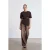 Dames T-shirt met ronde hals en korte mouwen