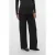 MAMALICIOUS wide leg regular waist zwangerschaps casual broek zwart