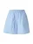 WEEKDAY Broek ‘Jess’  blauw / wit