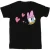 Disney Heren Daisy Duck Kusjes T-Shirt (Zwart)
