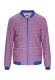 Mo ATHLSR Tussenjas  blauw / lichtblauw / zalm roze