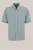 WE Fashion – Heren slim fit overhemd van piquéjersey – Regular fit – Lichtgroen – Katoen –