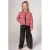 Jubel longsleeve Moon Flowers antraciet/roze