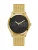 GUESS Analoog horloge ‘GD REPUTATION’  goud / zwart