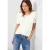 Cecil Dames T-shirt in effen kleur in Wit