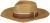 360 Five Hoed Sunset Bay Fedora Camel dames