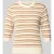 Opus Gebreide pullover met geribde boorden