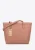 Wittchen Dames shopper van eco-leer met stiksel