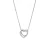 Orphelia ‘Ariana’ Dames 925 Sterling Zilveren Ketting – Zilver ZK-7482
