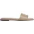 Calvin Klein Round Flat Sandal Leather Desert Taupe