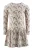 happy girls Jurk  beige / lichtblauw / rosa / bourgogne