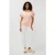 EsQualo Blouse S/slve Pocket Satin Look Light Apricot