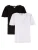 love & roses Shirt  zwart / wit