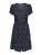 JDY Blousejurk ‘JDYSEZEN’  donkerblauw / wit