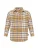 Williot Overhemd  crème / donkergeel / zwart