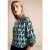 Street One Dames Bedrukte blouse in Groen