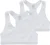 SCHIESSER BH  zilver / wit