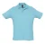 SOLS Heren Zomer II Pique Poloshirt met korte mouwen (Blauw Atol)
