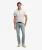 Organic Cotton Vintage Slim Straight Jeans Light Blue