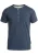 INDICODE JEANS Shirt ‘Tony’  donkerblauw / wit