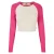 Biologisch dames-T-shirt met lange mouwen Urban Classics Retro Baseball GT