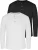 normani Shirt ‘Neuville’  zwart / wit