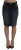Denim Leren Rok