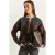 Gebreide Crewneck Trui met Knopen Sluiting