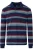 Redmond Poloshirt lange mouw blauw, Motief