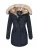 Navahoo Dames Winterjas Bombi – Premium Collectie met Afneembare Bontkraag