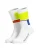 PIPPO Amsterdam Sportsokken ‘Mondrian Rennrad’  gemengde kleuren / wit