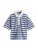 Next Shirt  navy / pasteelgeel / lichtgeel / violetblauw